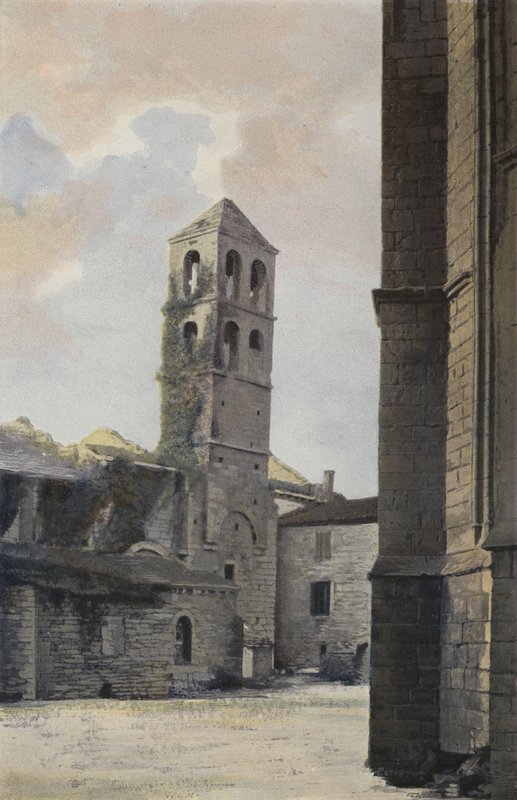 Villemagne, Ancienne Église Saint-Grégoire, Clocher - French Photographer