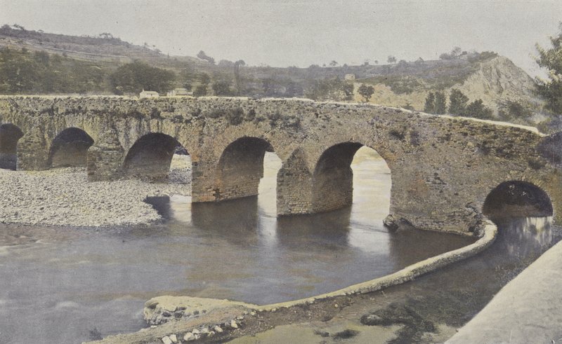 Viviers, Pont roman, sur l