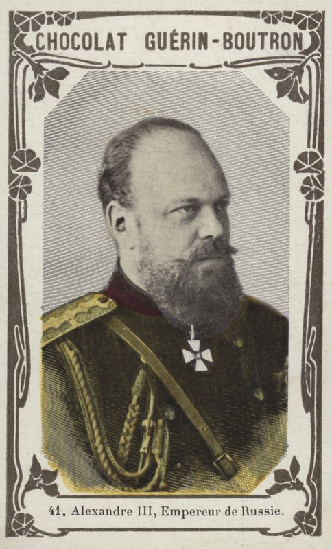 Alexandre III, Empereur de Russie - French School