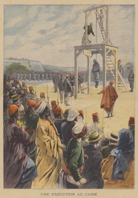 Une exécution au Caire, Égypte - French School