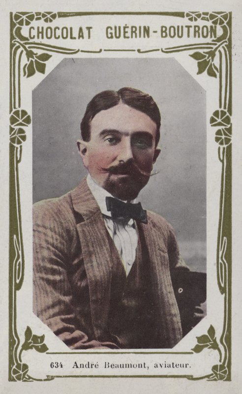 André Beaumont, aviateur - French School