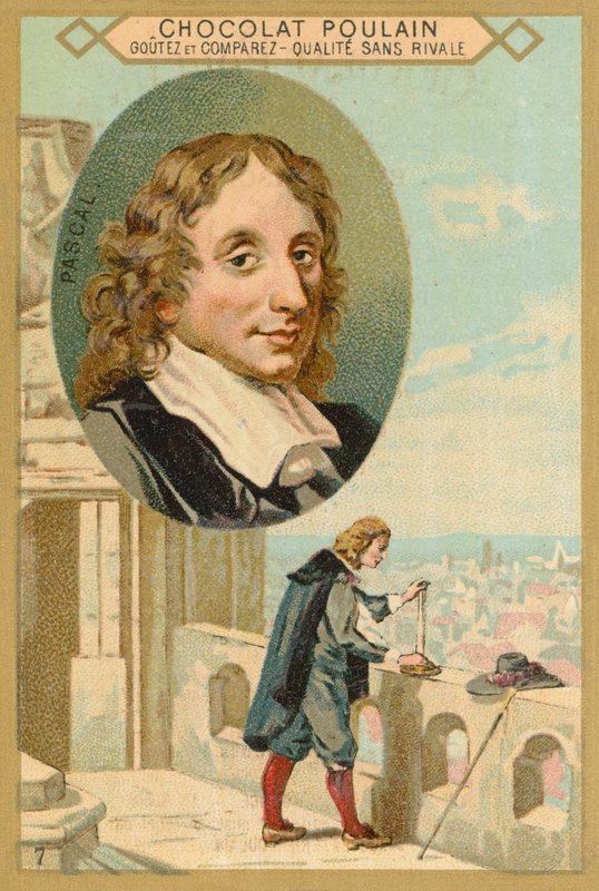 Blaise Pascal, mathématicien et physicien français - French School