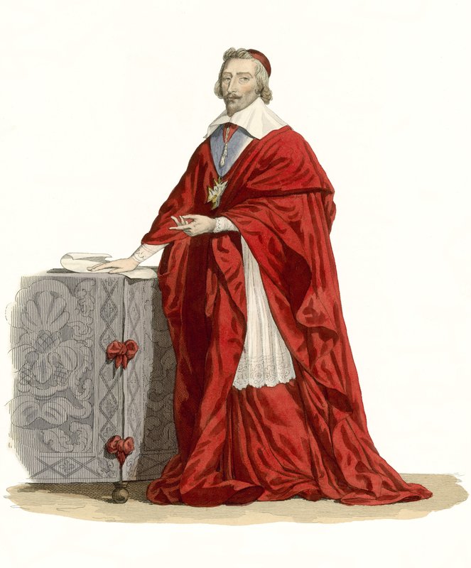Cardinal de Richelieu - French School