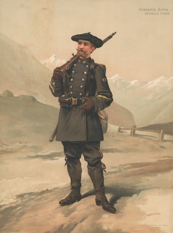 Chasseur Alpin Nouvelle Tenue - French School