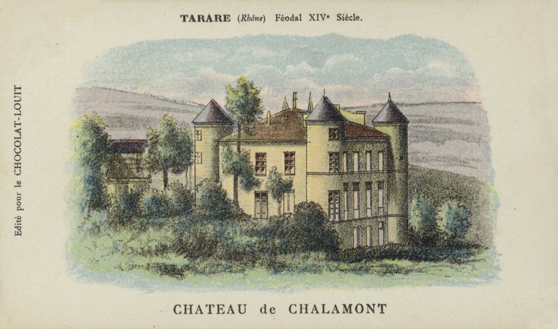 Château de Chalamont, Tarare, Rhône - French School