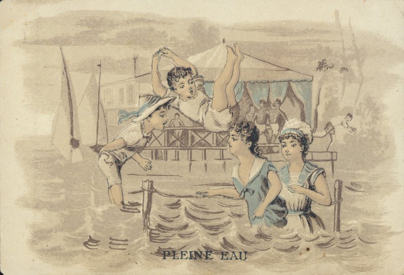 Enfants jouant dans l