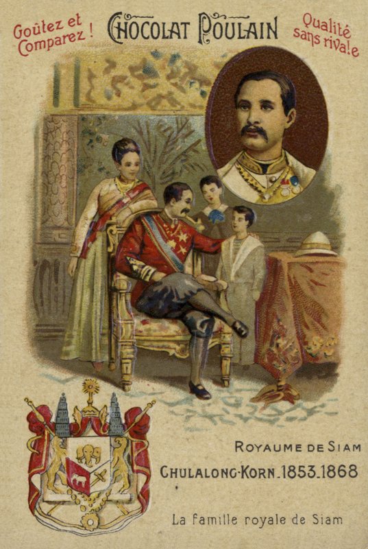 Chulalongkorn, roi de Siam - French School