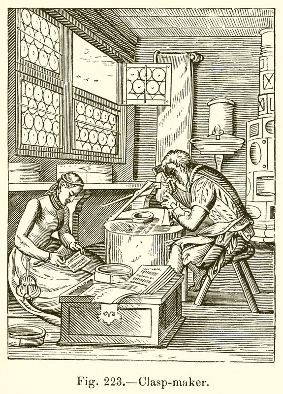 Fabricant de fermoirs - French School