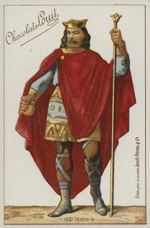 Clovis II - French School