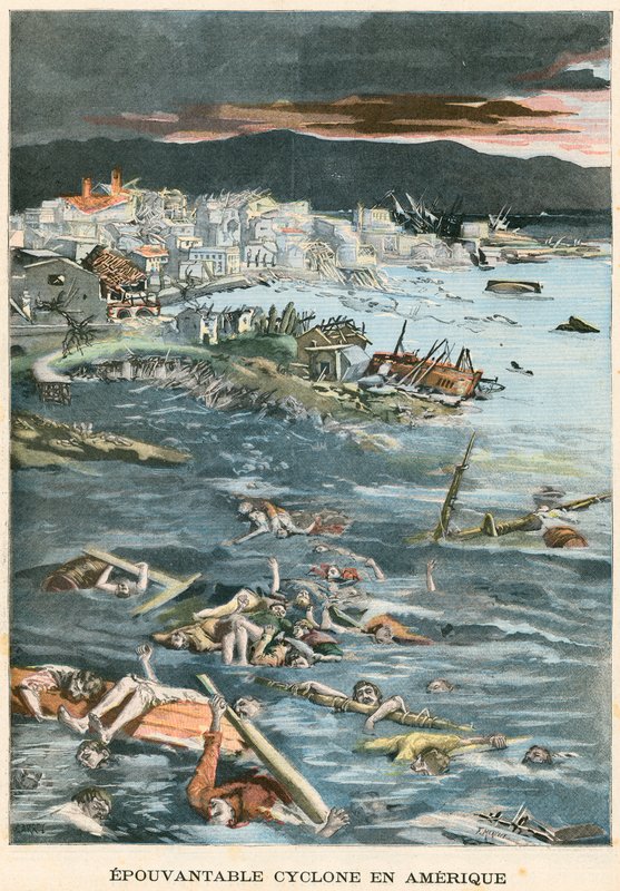 Cyclone en Amérique - French School
