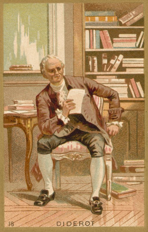 Denis Diderot, philosophe et écrivain français - French School