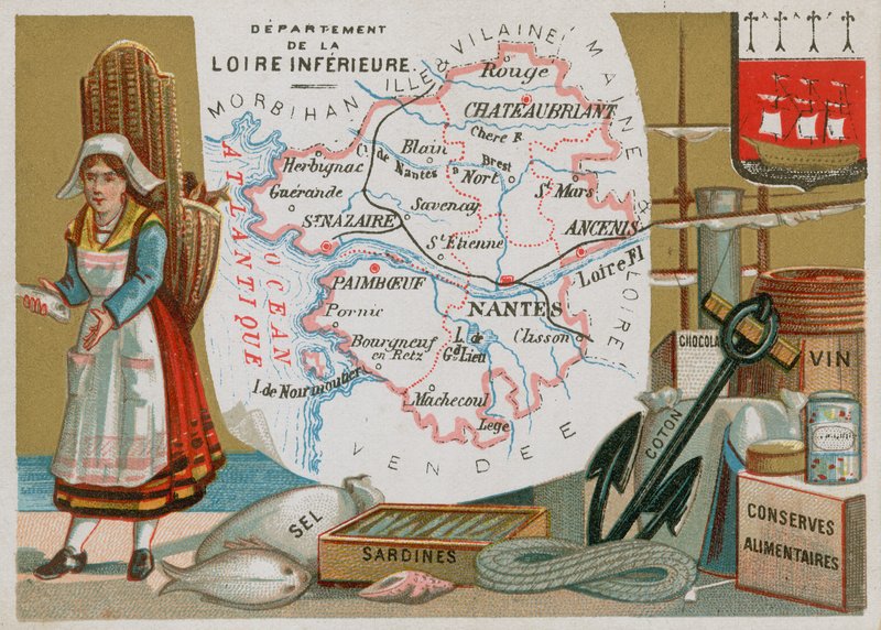 Département de la Loire-Inférieure dans l