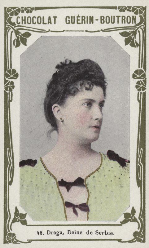 Draga, Reine de Serbie - French School
