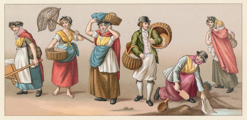 Costume anglais - French School