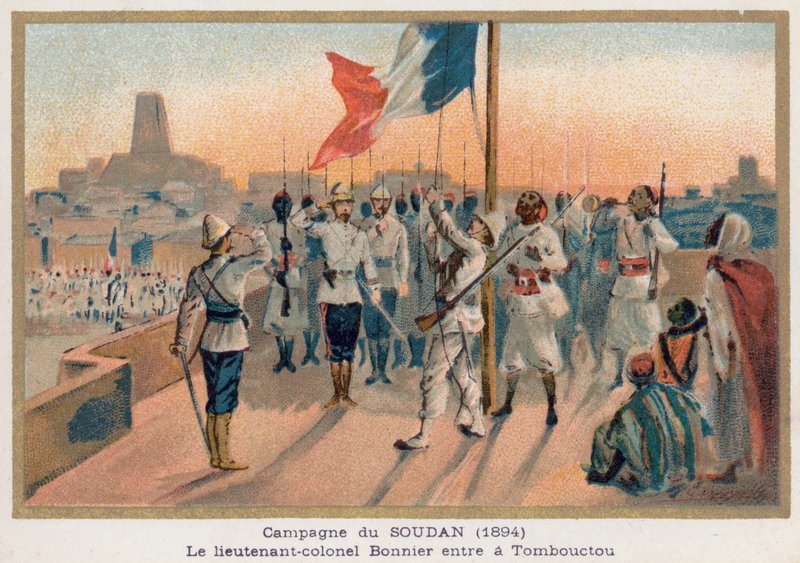 Entrée du lieutenant-colonel Bonnier à Tombouctou - French School
