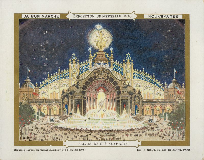 Exposition Universelle 1900 Électricité - French School