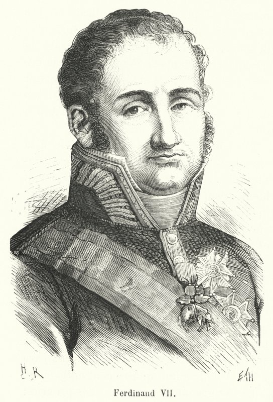 Ferdinand VII - French School