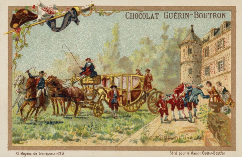 Carrosse de fête - French School