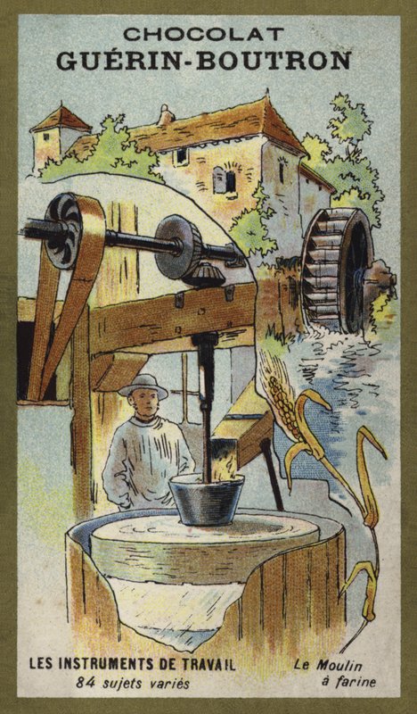 Moulin à farine - French School