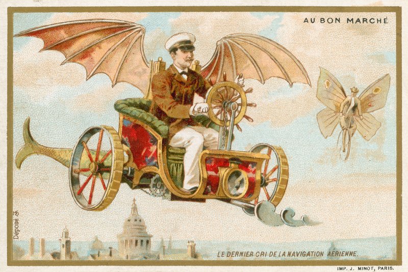 Machine volante - French School