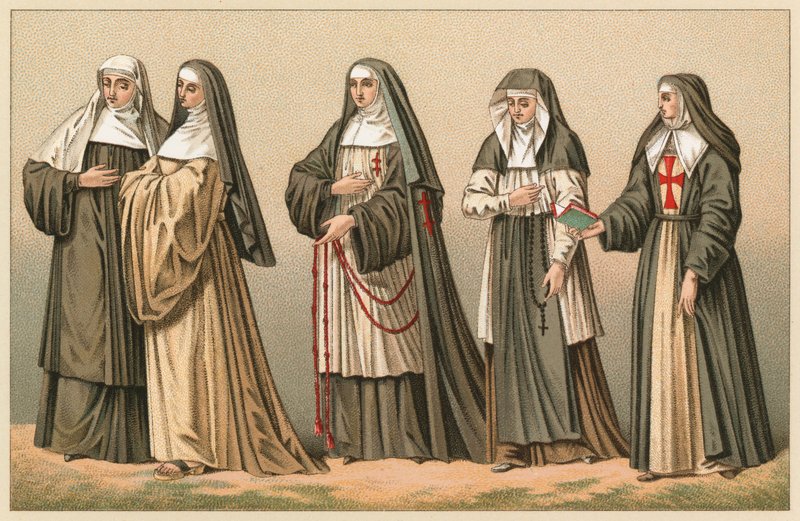 Costume de France - French School