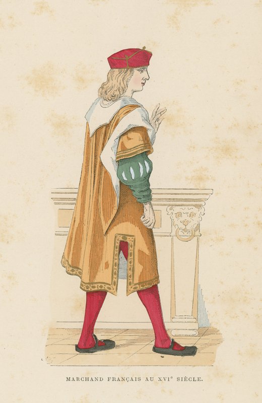 Marchand français, XVIe siècle - French School