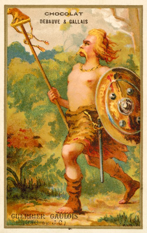 Guerrier gaulois, 390 av. J.-C. - French School