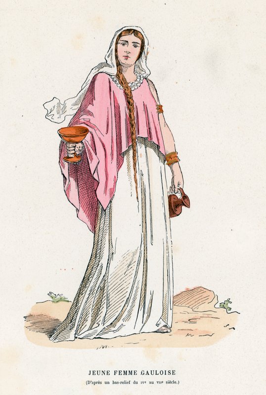 Femme gauloise - French School