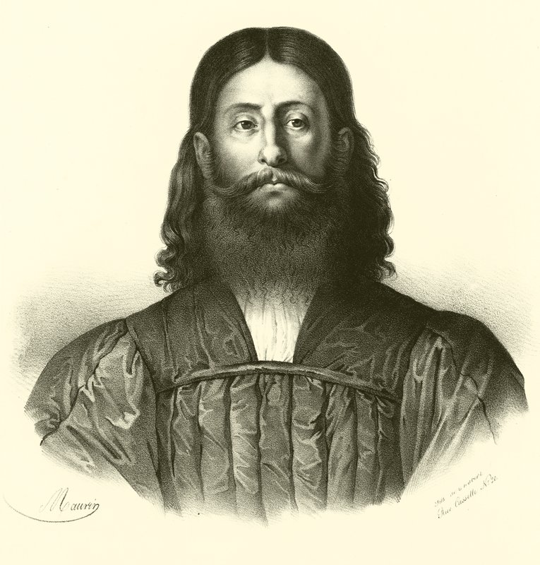 Giorgione, portrait - French School