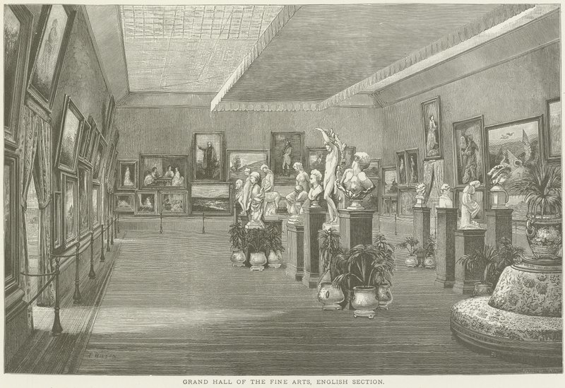 Grande salle des Beaux-Arts - French School