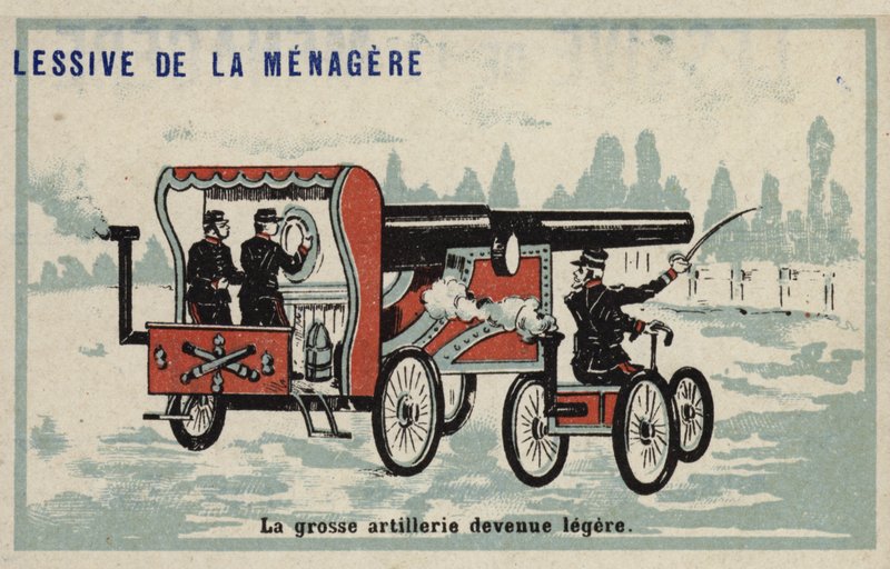 Artillerie lourde devenue légère - French School