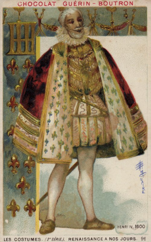 Henri IV de France, 1600 - French School