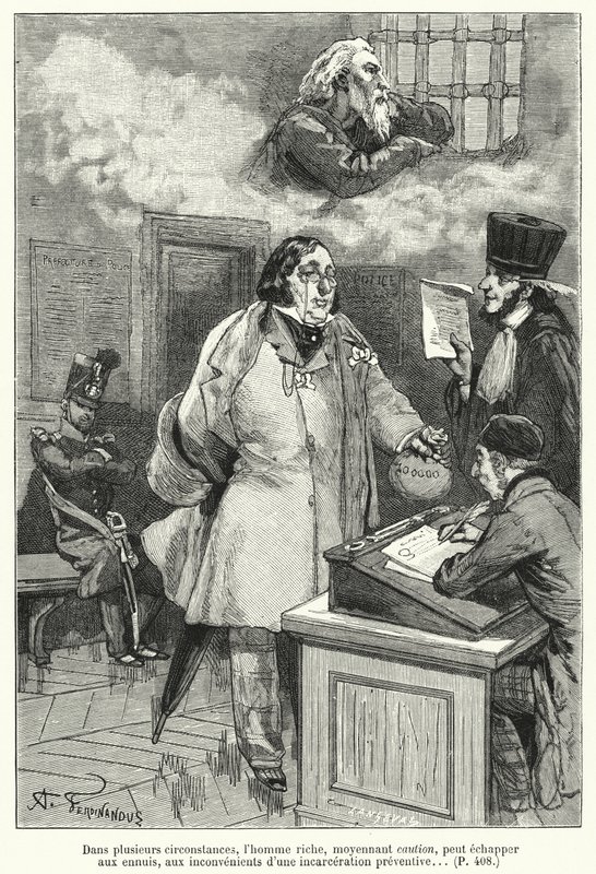 Illustration pour Le Juif Errant - French School