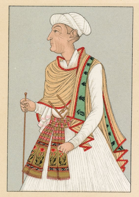 Costume indien - French School