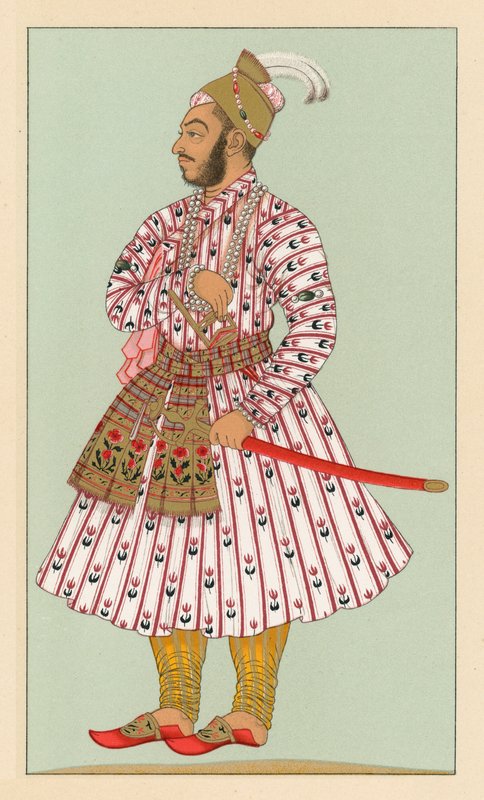 Costume indien - French School