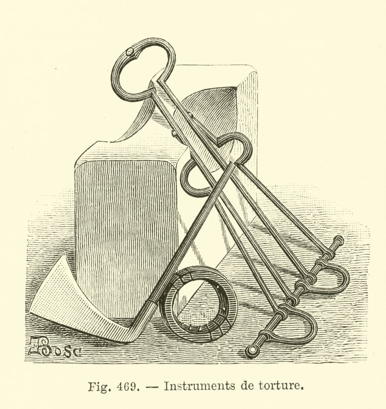 Instruments de torture - French School