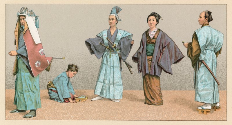 Costume japonais - French School