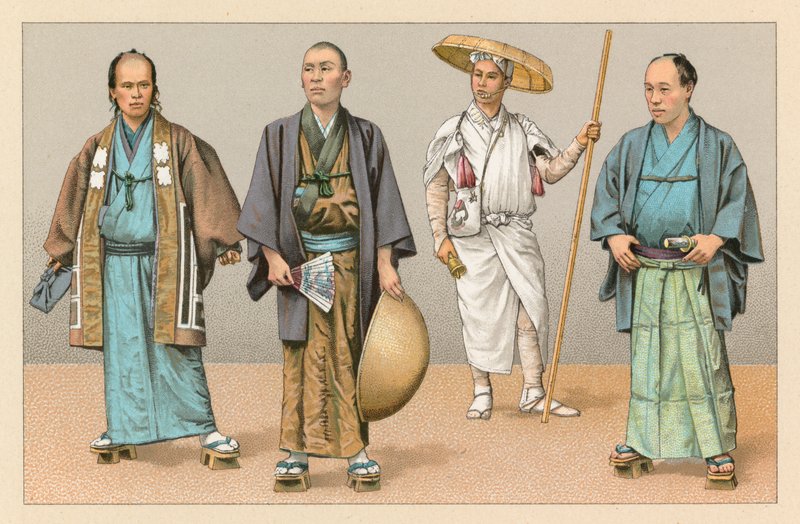 Costume japonais - French School
