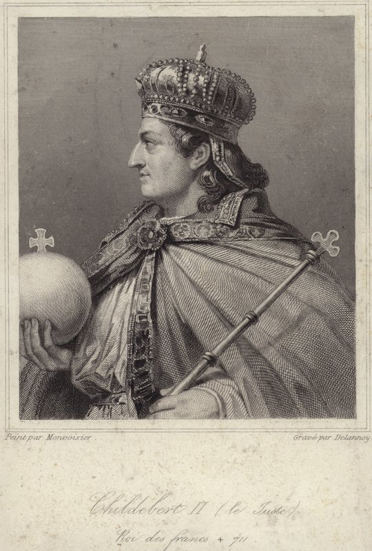 Roi Childebert II d