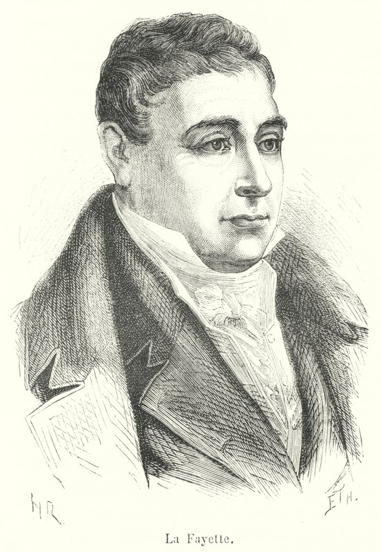 La Fayette (gravure) - French School