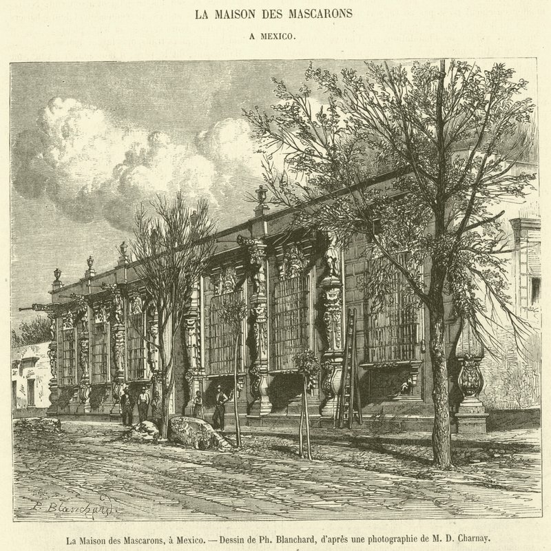 La Maison des Mascarons, à Mexico - French School