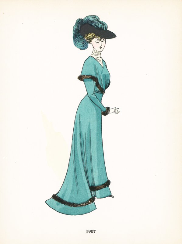 Mode féminine, 1907 - French School