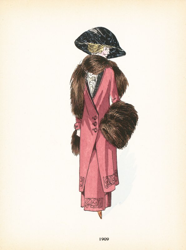 Mode féminine, 1909 - French School