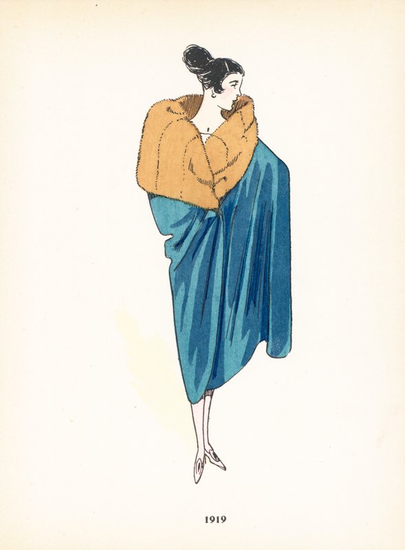 Mode féminine, 1919 - French School