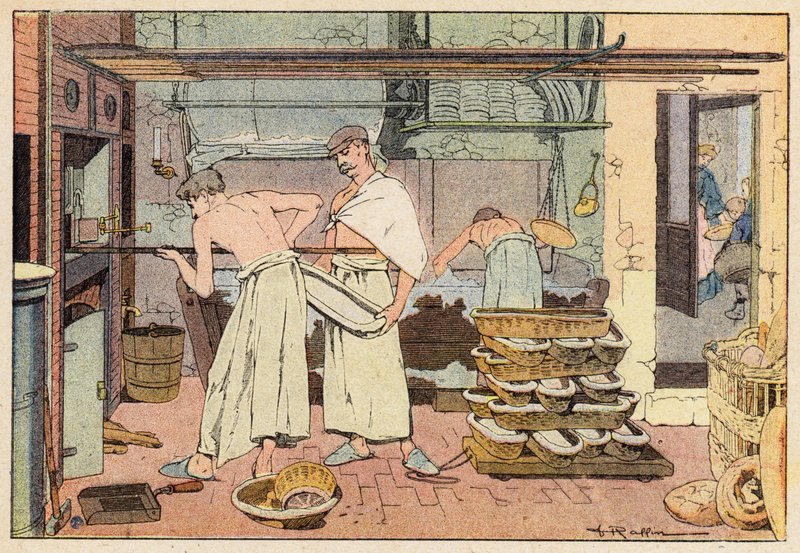 Le Boulanger - French School