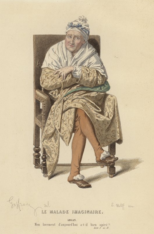 Le Malade Imaginaire - French School