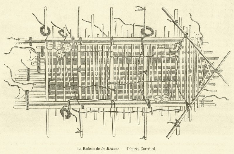 Le Radeau de la Méduse - French School