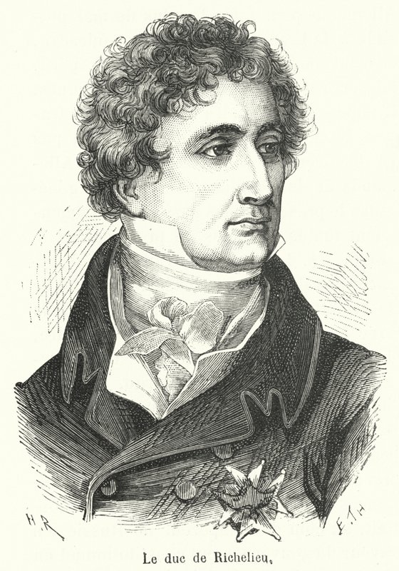 Le duc de Richelieu - French School