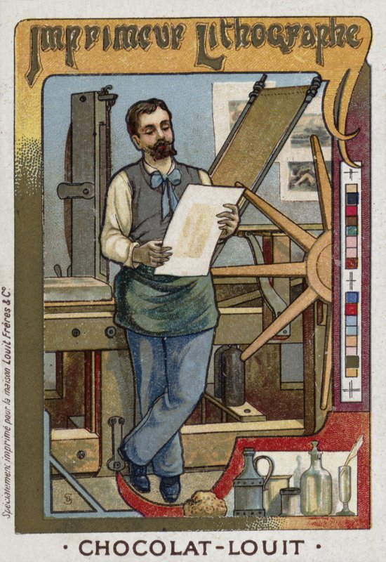 Imprimeur lithographe - French School