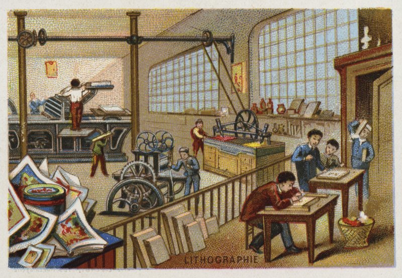 Lithographie - French School
